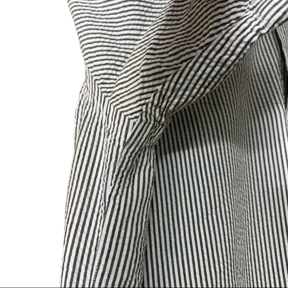 Ralph Lauren seersucker front pocket shirt m